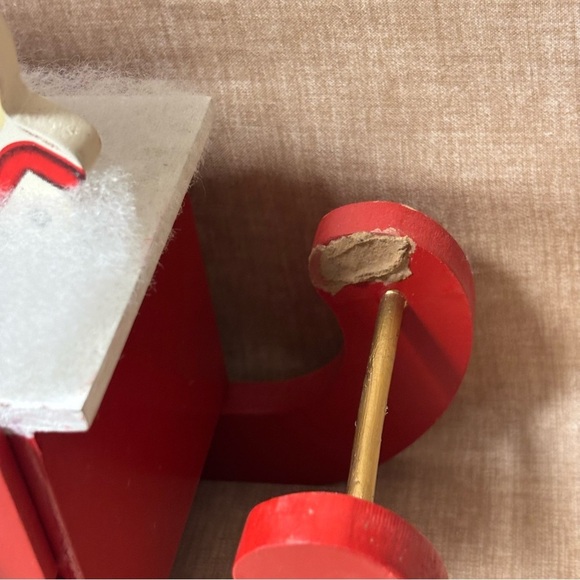 Santa’s Christmas Sleigh Wooden Advent Calendar Countdown  Decor 24 Drawer’s - Picture 5 of 8